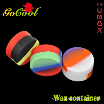 Electronic Cigarette Display Colorful Silicone Cigarette Case for Wax